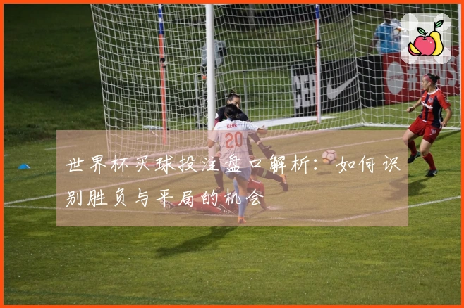 世界杯买球投注盘口解析：如何识别胜负与平局的机会